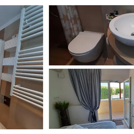 Holiday home Blue Pastel-cliffside Villa, Shared Pool, Wild Sandy Nearby Nea Poteidaia