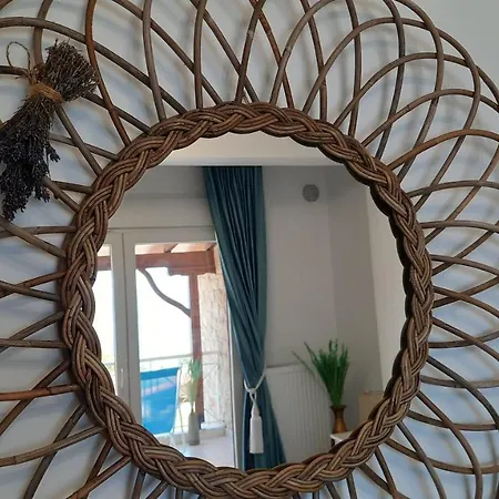 Blue Pastel-cliffside Villa, Shared Pool, Wild Sandy Nearby