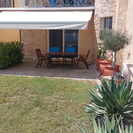 Blue Pastel-cliffside Villa, Shared Pool, Wild Sandy Nearby