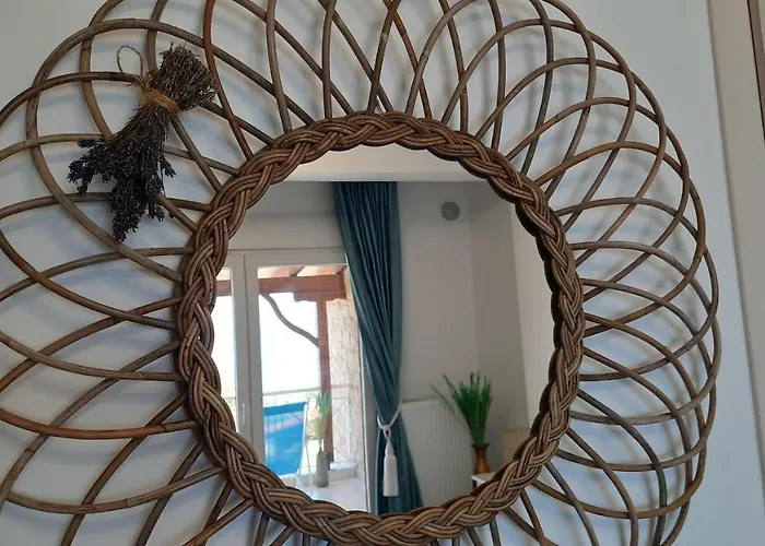 Blue Pastel-cliffside Villa, Shared Pool, Wild Sandy Nearby